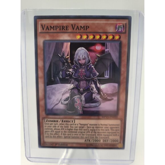 Vampire Vamp MP15-EN050 Super Rare 1st Yu-Gi-Oh! - Picture 1 of 6